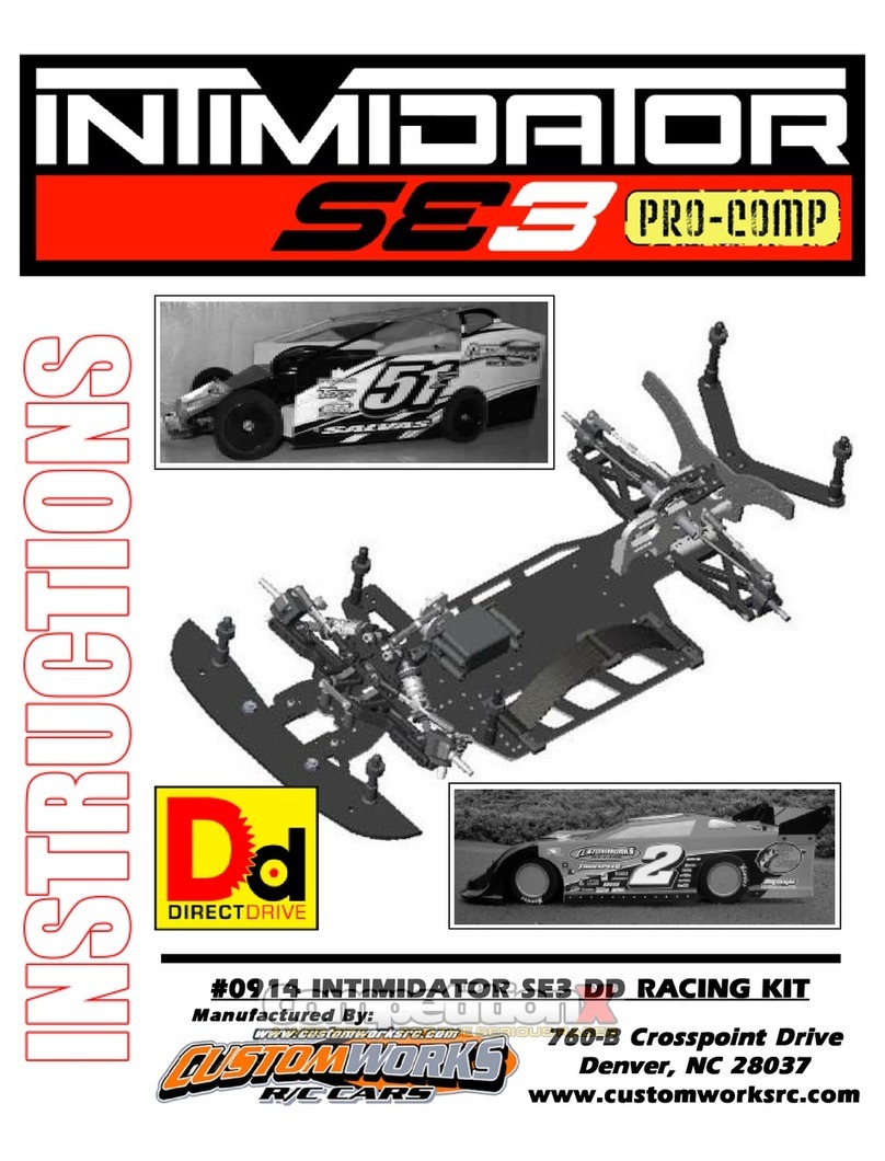 CustomWorks Intimidator SE3 DD 0914 User manual