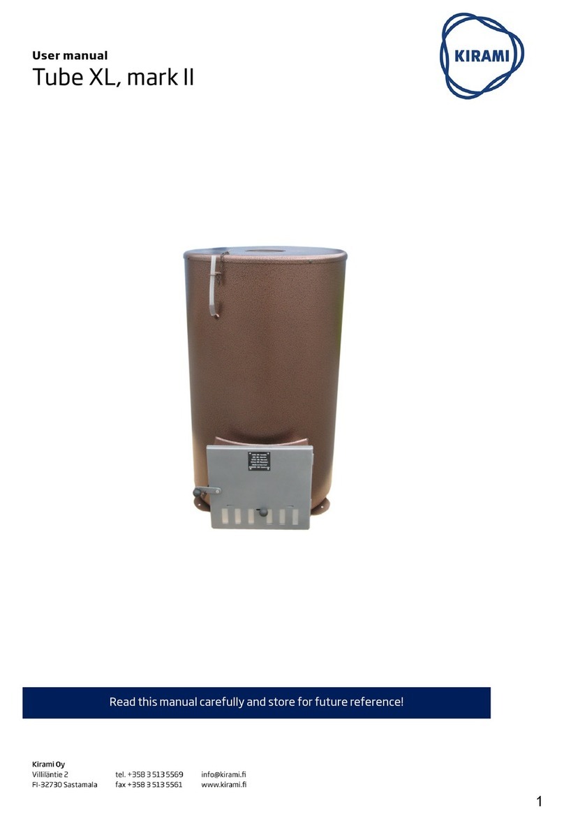 KIRAMI Tube XL mark II user manual