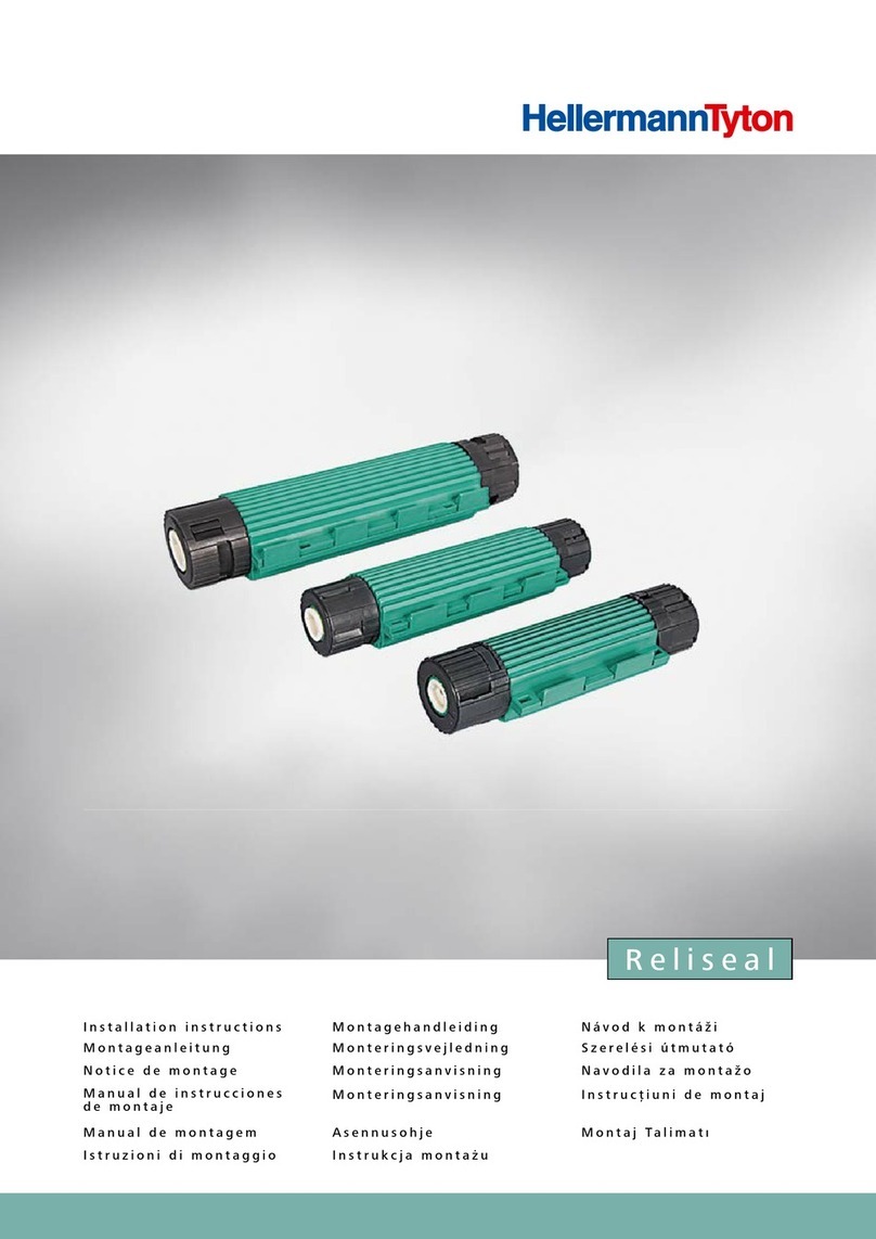 Hellermann Tyton Reliseal Series installation instructions