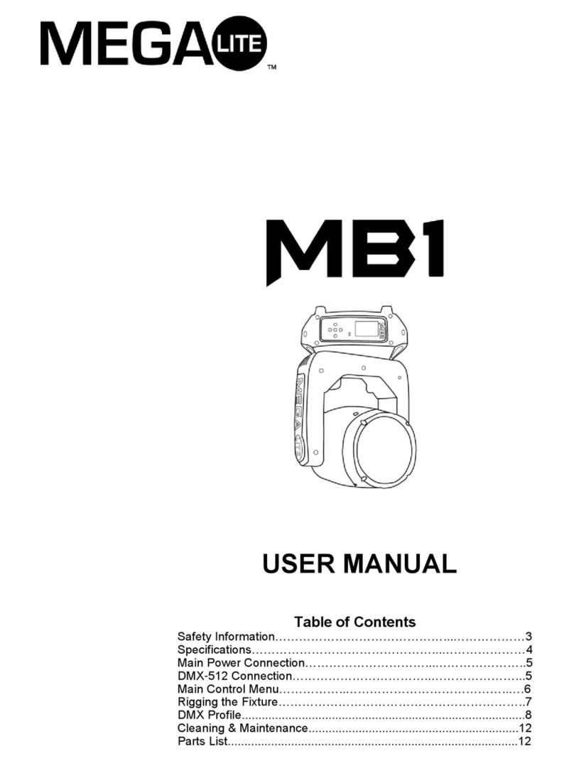MegaLite MB1 User manual