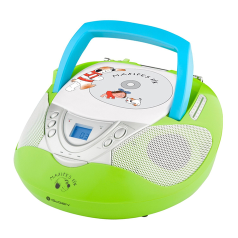 Gogen MAXIRADIOG User manual