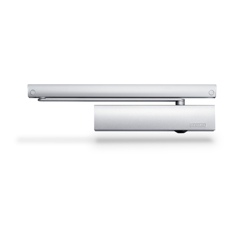 GEZE TS 5000 ECline Mounting instructions