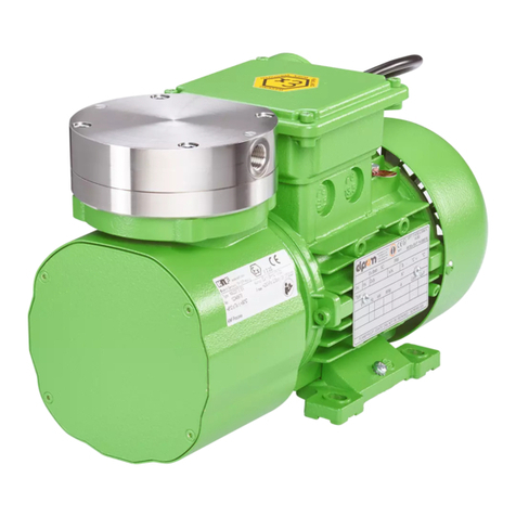 KNF N 922 Ex Operation and installation instructions KNF N 922 Ex Operation and installation instructions