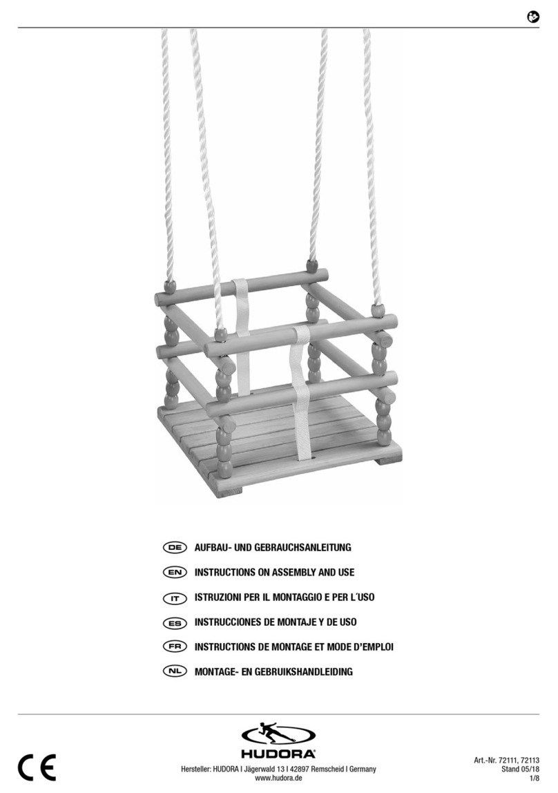 Hudora 72111 INSTRUCTIONS ON ASSEMBLY AND USE