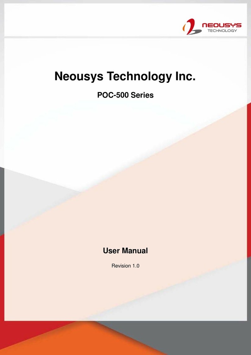 Neousys POC-500 Series user manual