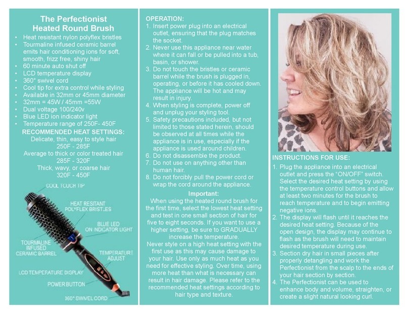 Head Kandy Perfectionist User manual