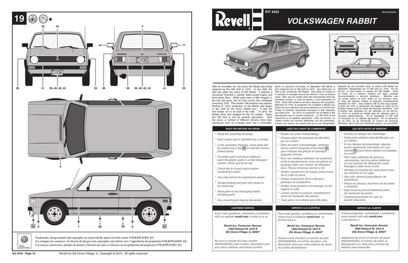 REVELL 4333 User manual