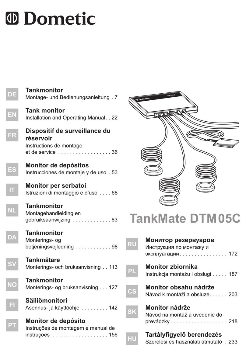 Dometic TankMate DTM05C User manual