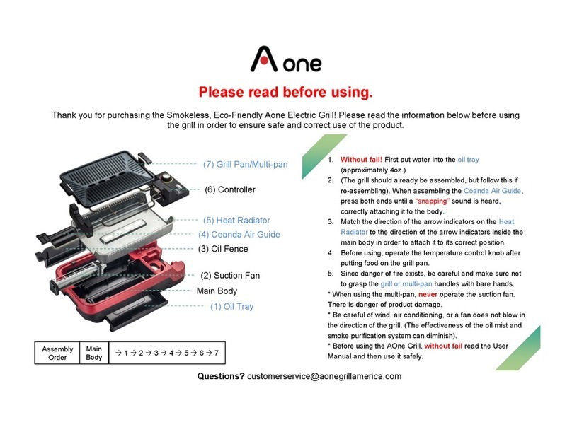 Dawon E&A Aone Grill user manual