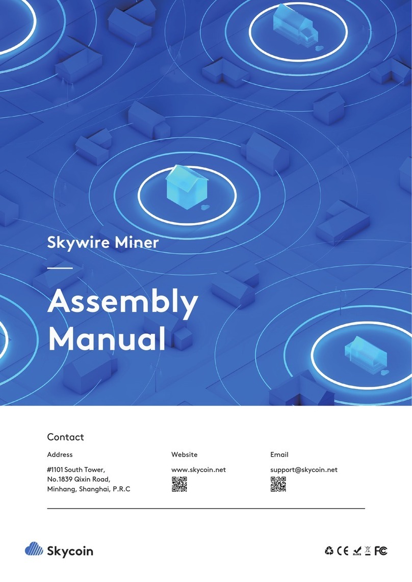 Skycoin Skywire Miner Assembly manual
