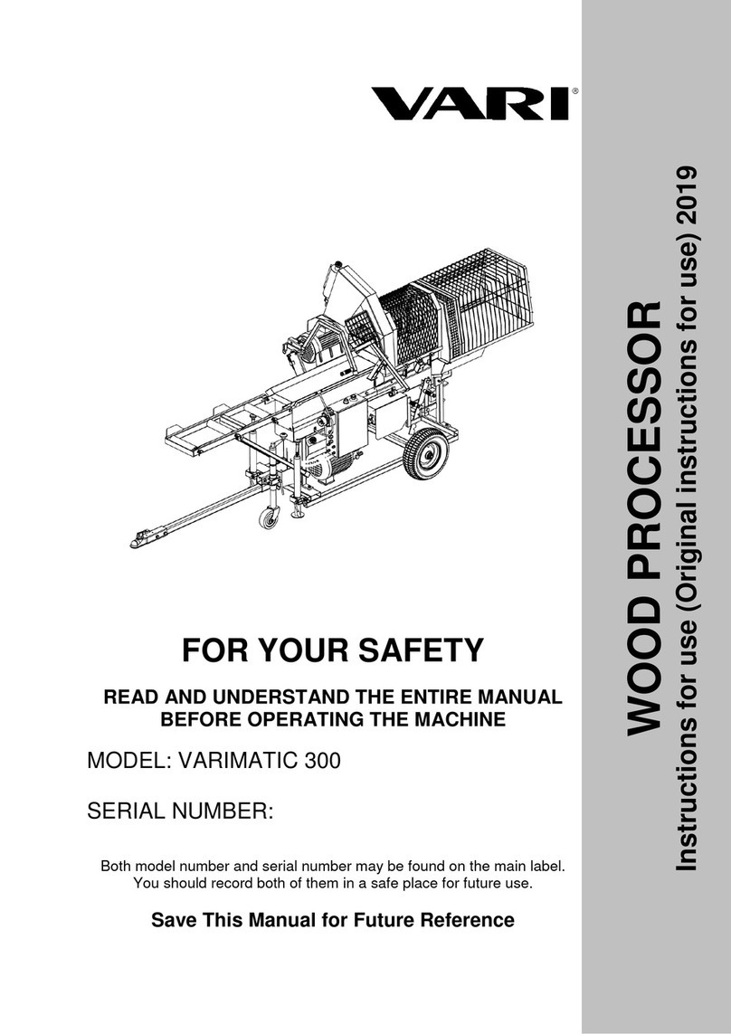 Vari VARIMATIC 300 Instructions for use