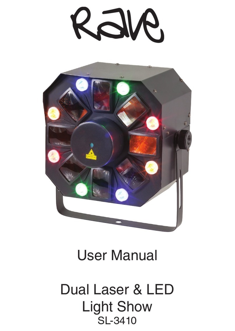 TechBrands Rave SL-3410 user manual