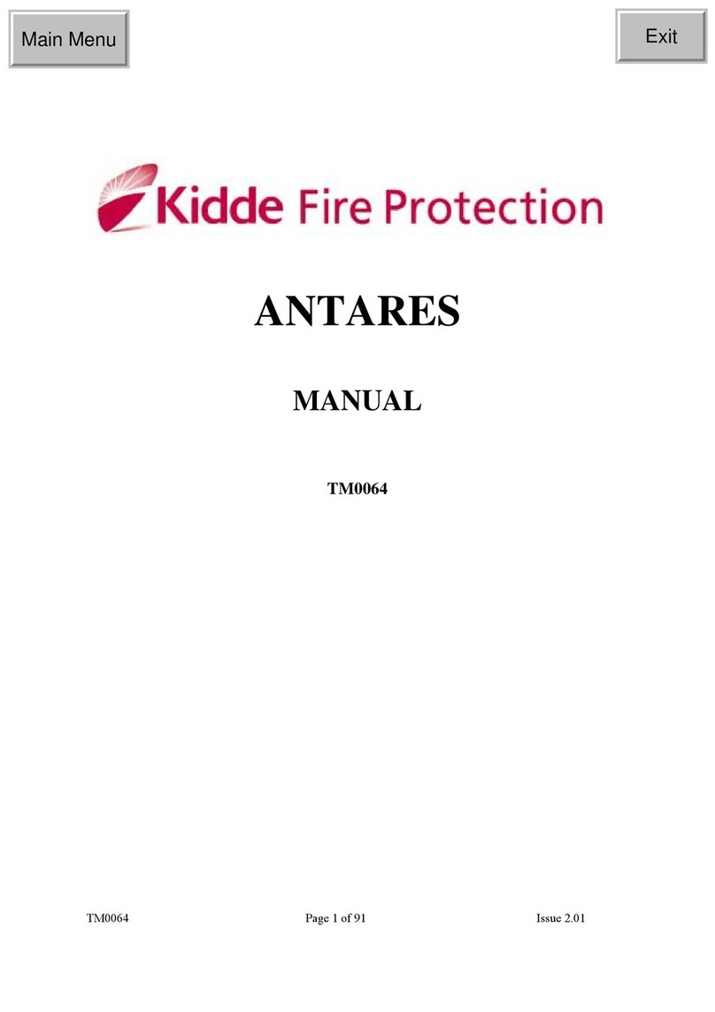Kidde Fire Protection ANTARES manual