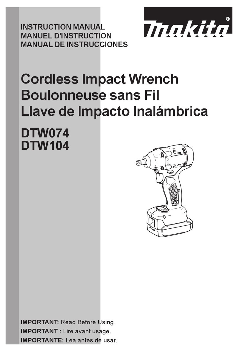 Makita DTW104 instruction manual Makita DTW104 instruction manual