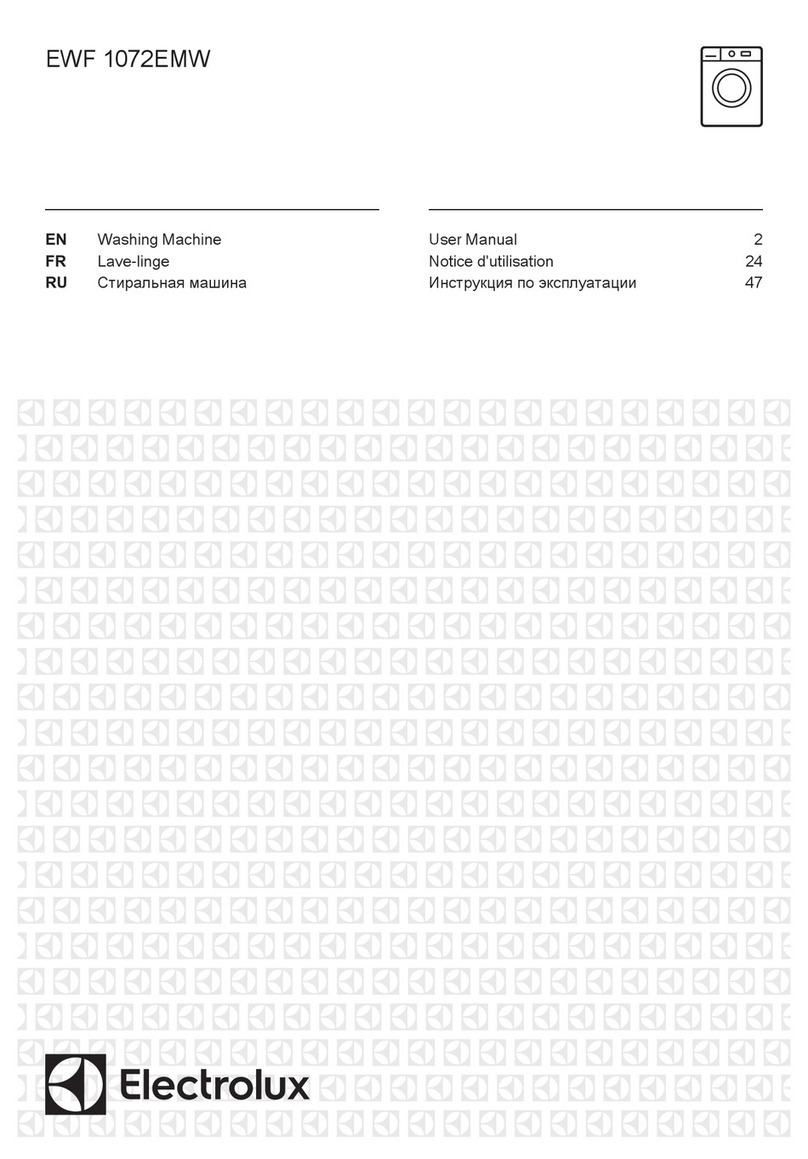 Electrolux EWF 1072EMW User manual