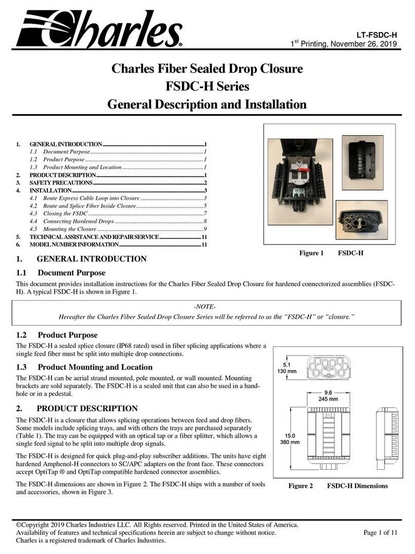Charles FSDC-H Series General description and installation