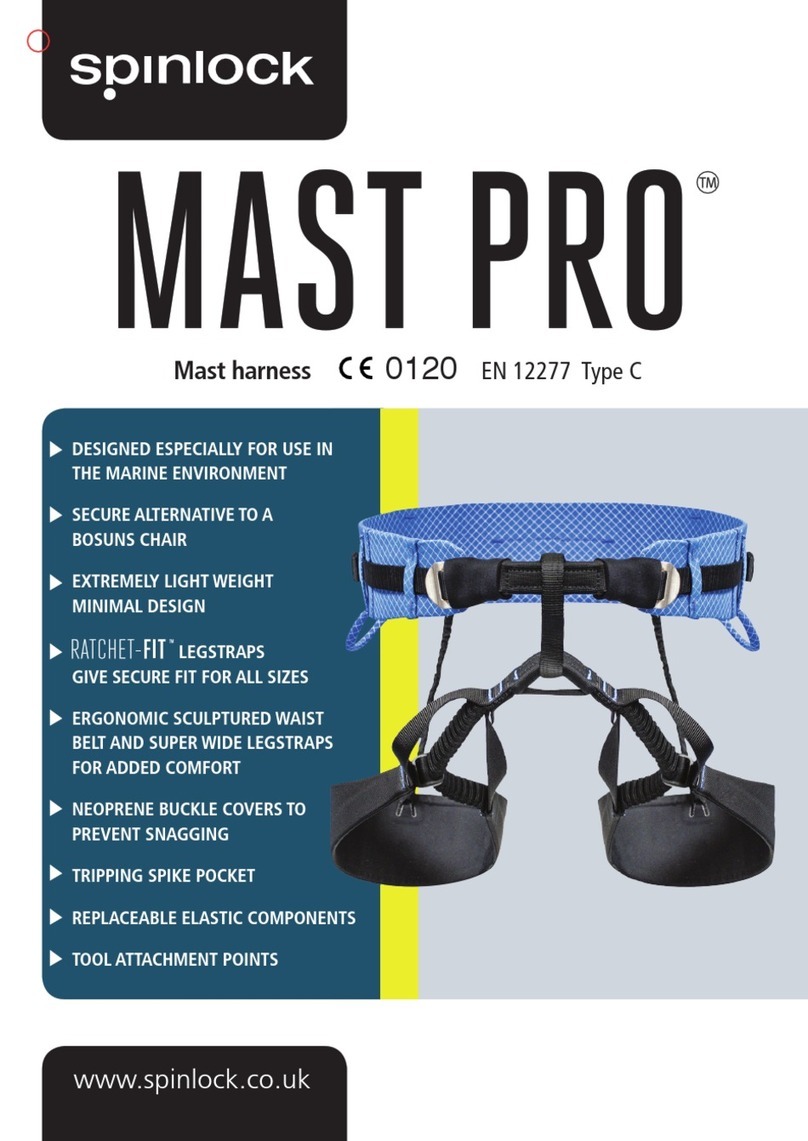 Spinlock MAST PRO Instructions for use