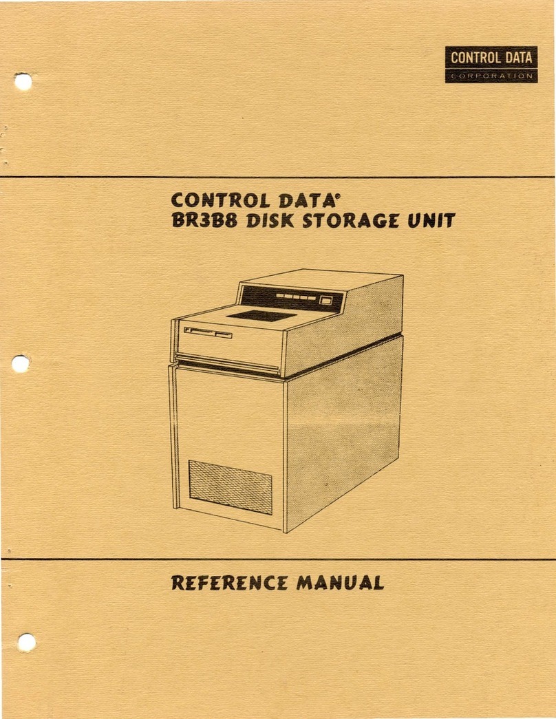 Control Data BR3B8 User manual