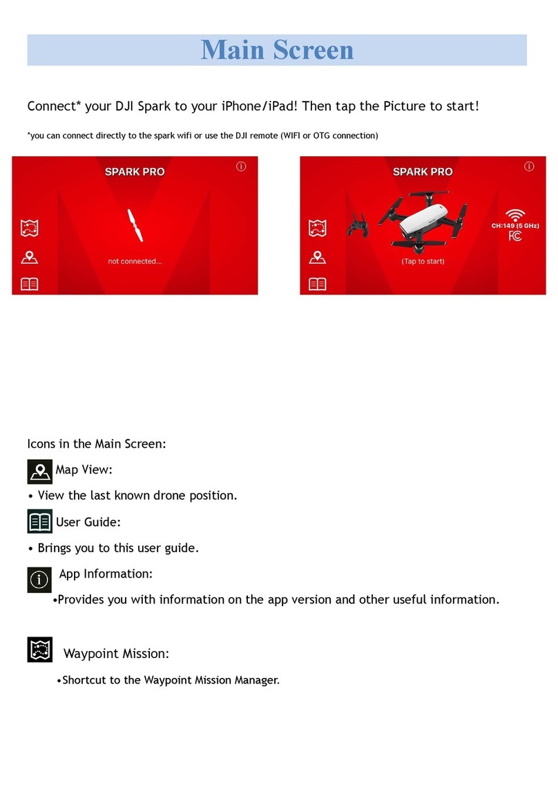 dji SPARK User manual