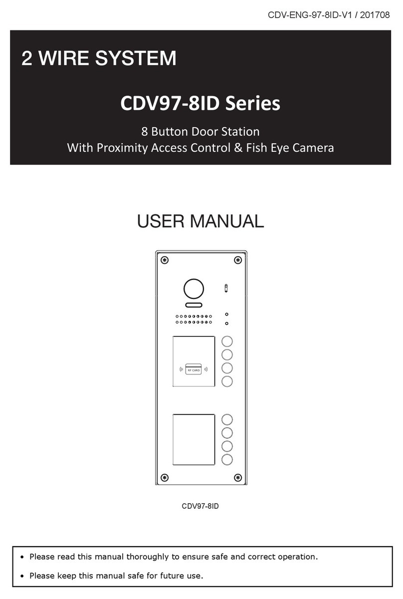 CDVI CDV97-8ID Series user manual