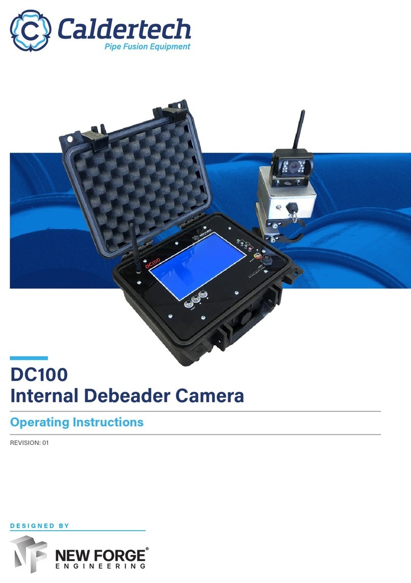 Caldertech DC100 operating instructions