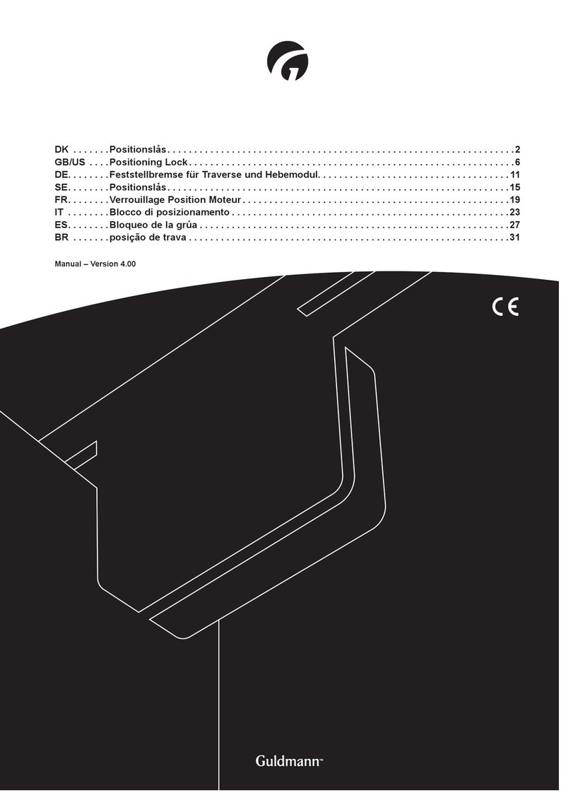 Guldmann 557600 manual