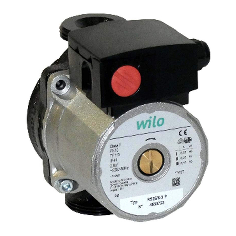 Wilo Yonos Para RS 25/6 Installation and use manual