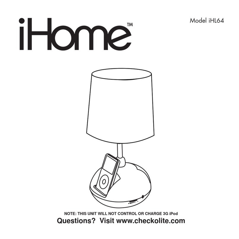 iHome iHL64 manual