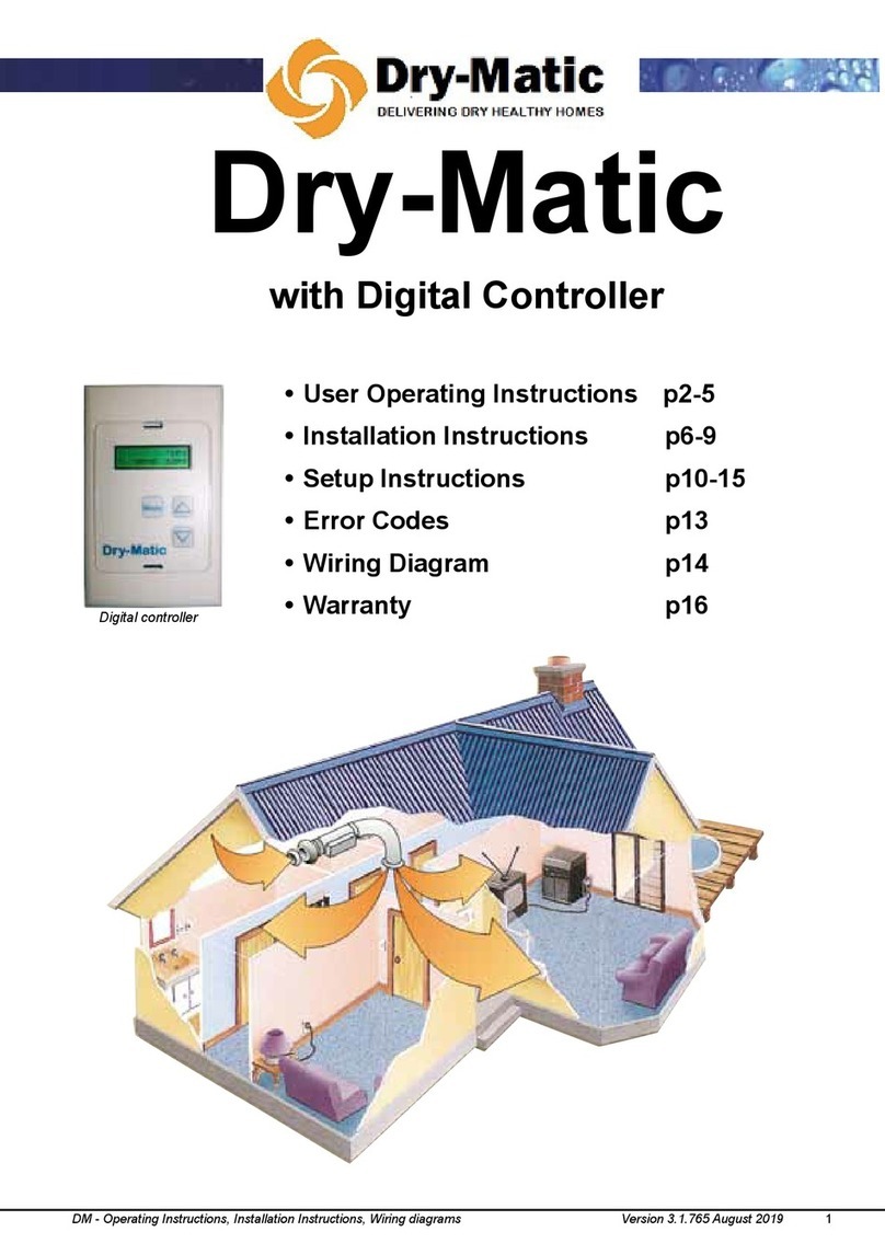 Dry-Matic DM07D operating instructions