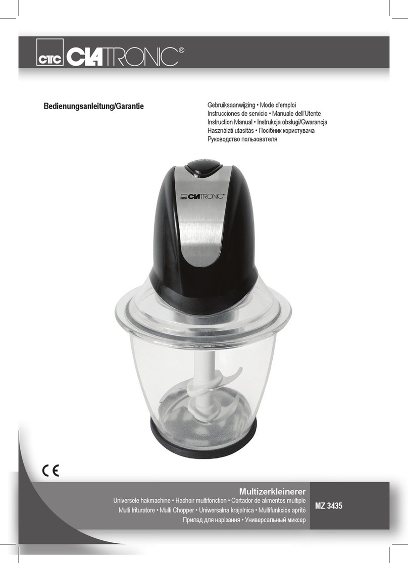 Clatronic MZ 3435 User manual Clatronic MZ 3435 User manual