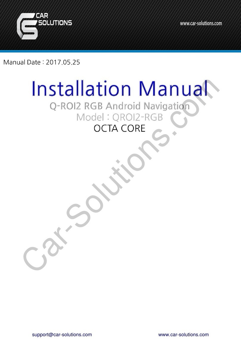 Car Solutions QROI2-RGB User manual