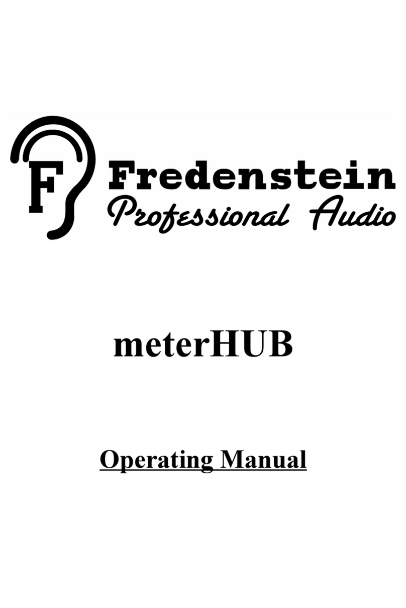 Fredenstein meterHUB operating manual