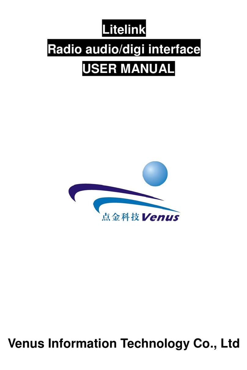 Venus Litelink User manual