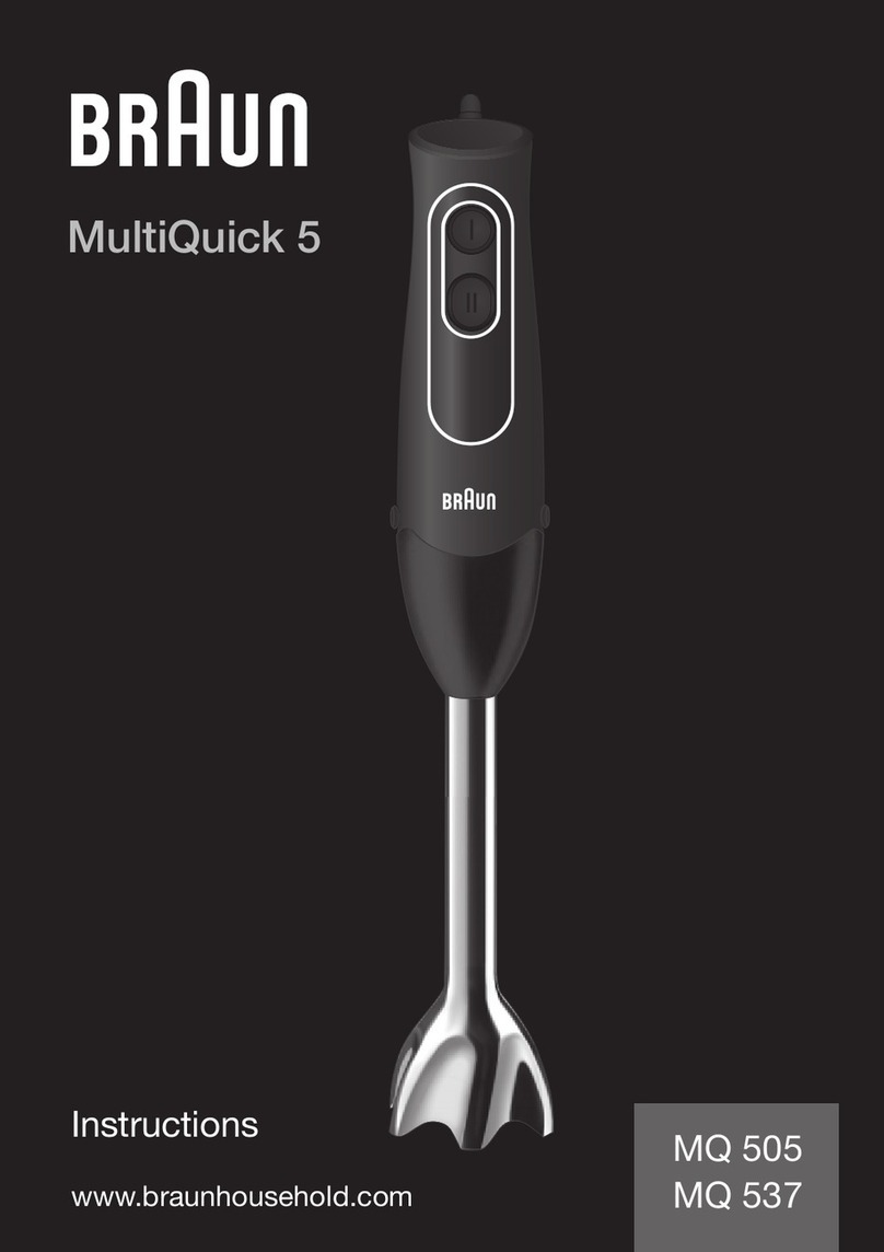 Braun MuiltiQuick 5 Series User manual