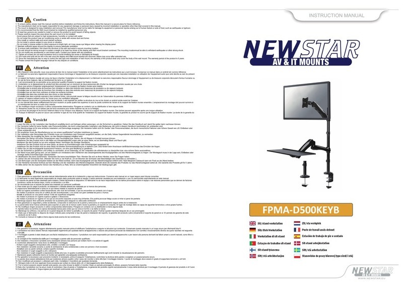 New Star FPMA-D500KEYB User manual