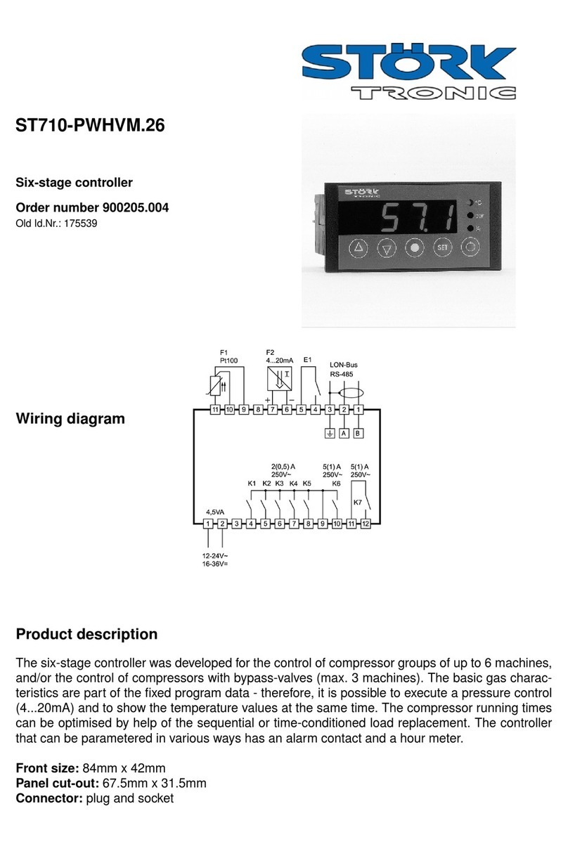 Störk-Tronic ST710-PWHVM.26 manual