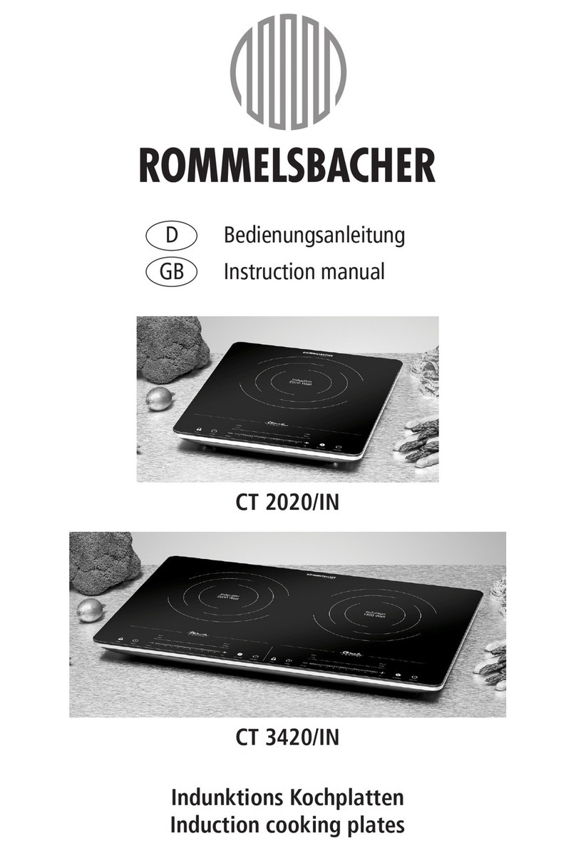 Rommelsbacher CT 2020/IN instruction manual