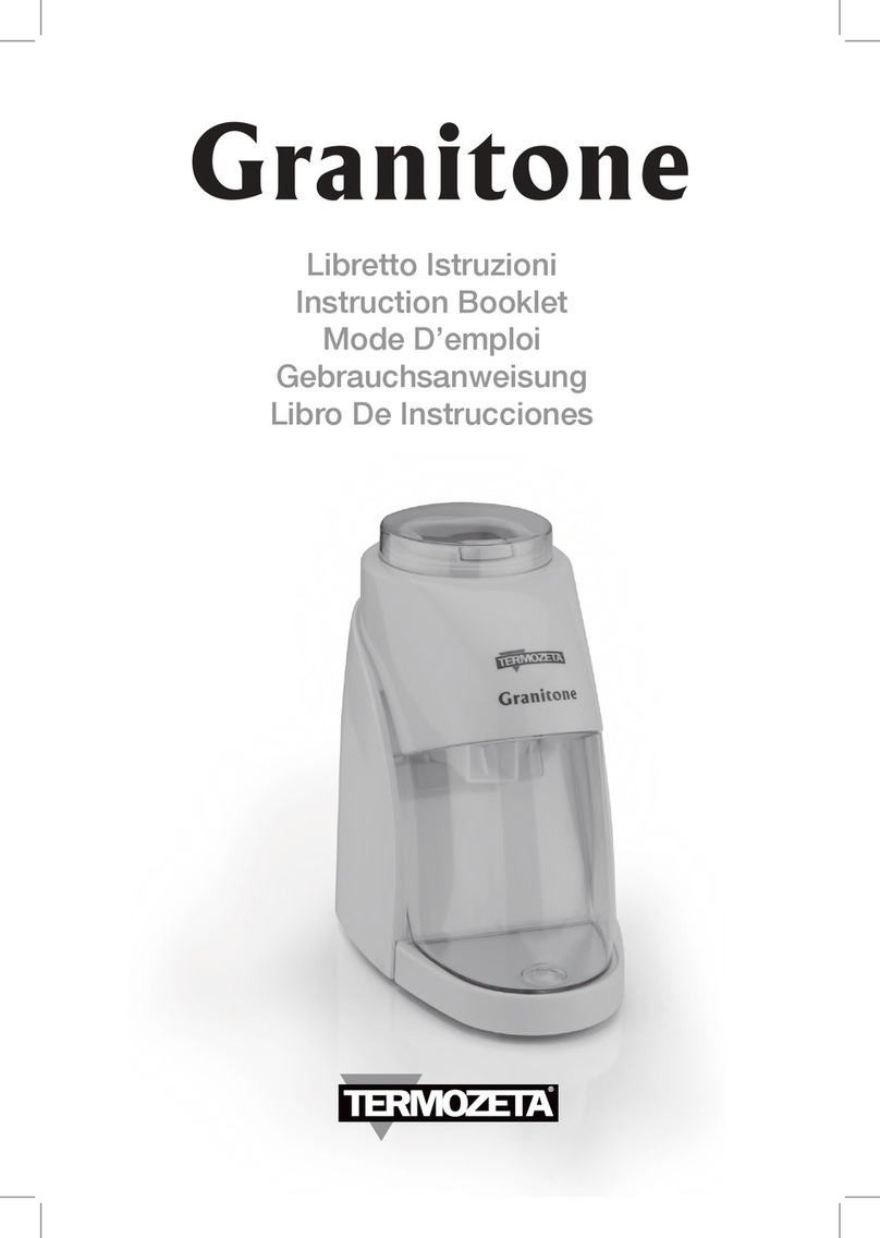 Termozeta GRANITONE Instruction booklet