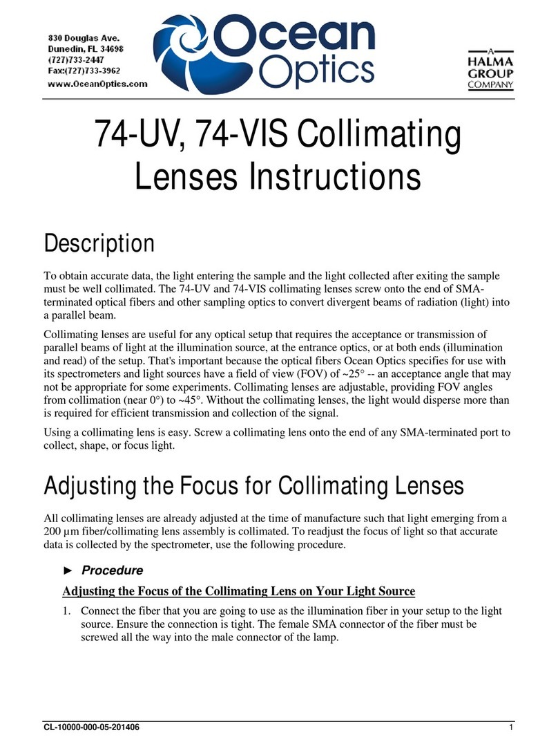 Ocean Optics 74-VIS instructions