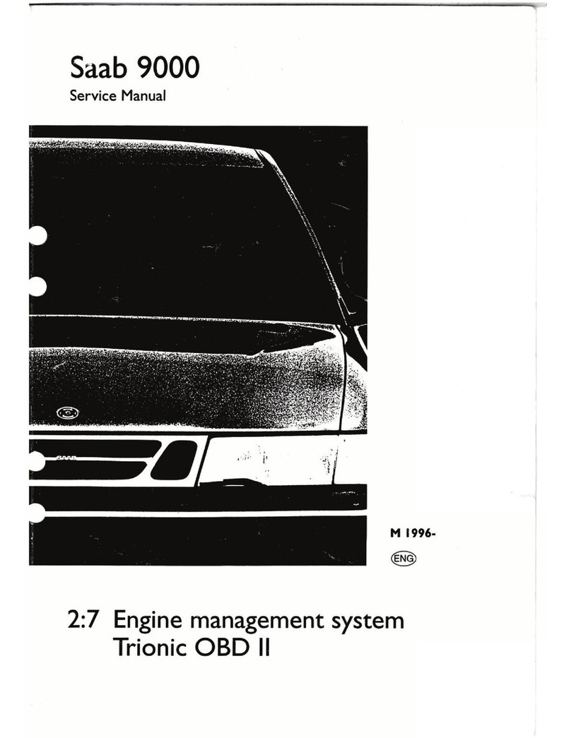 Saab 9000 User manual