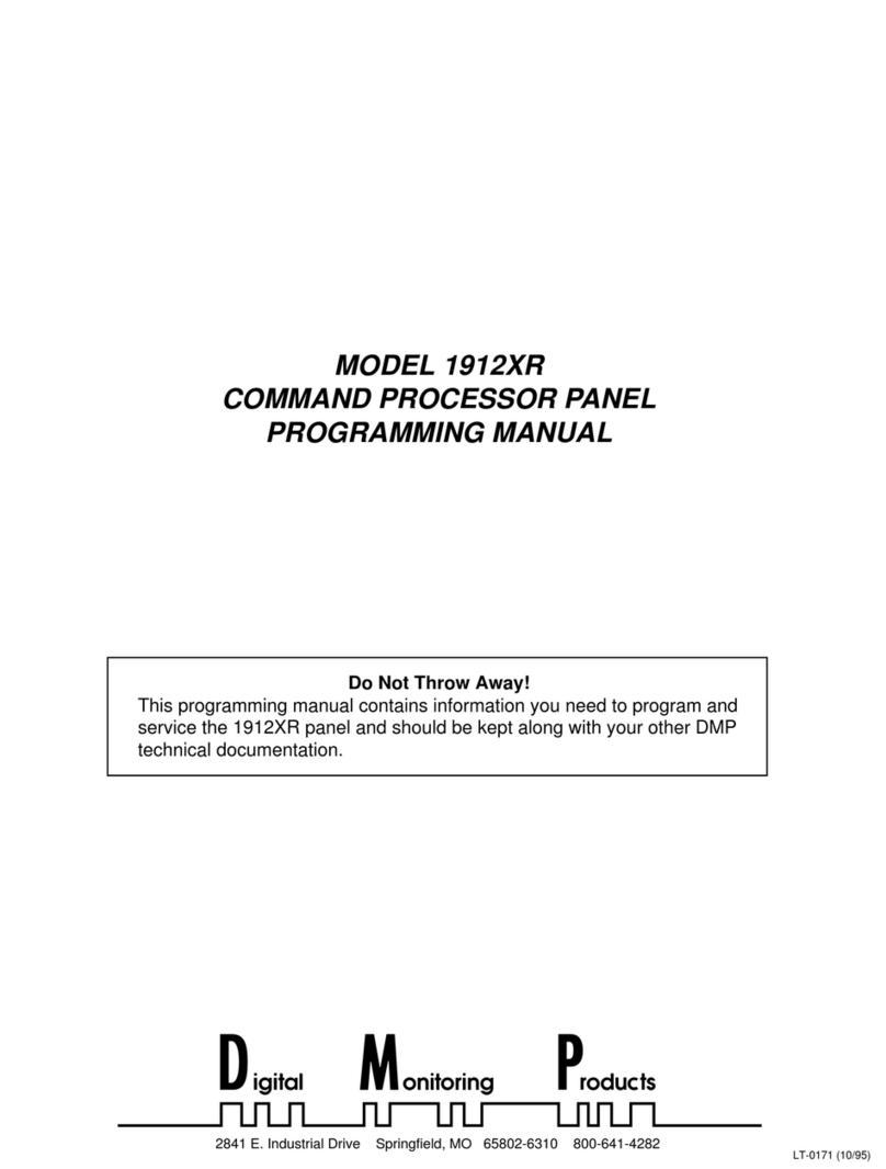 Digital Monitoring Products 1912XR Owner's manual