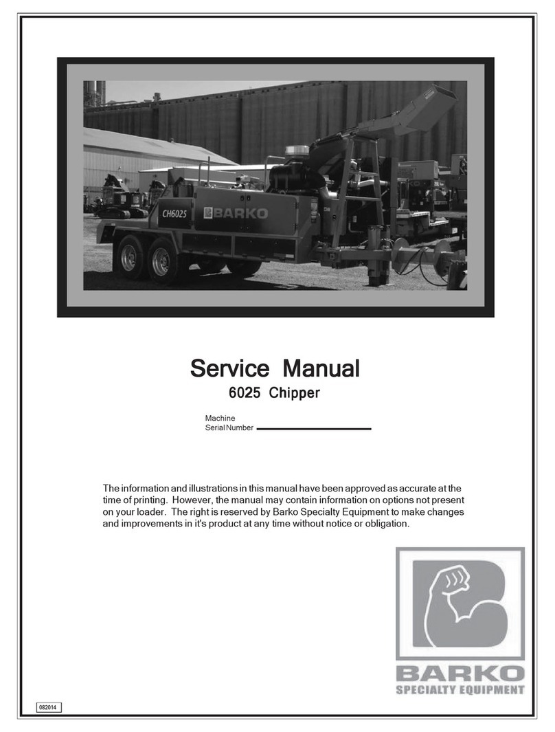 Barko 6025 Service manual