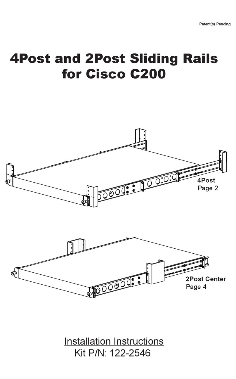 Rack Solutions 2Post installation instructions