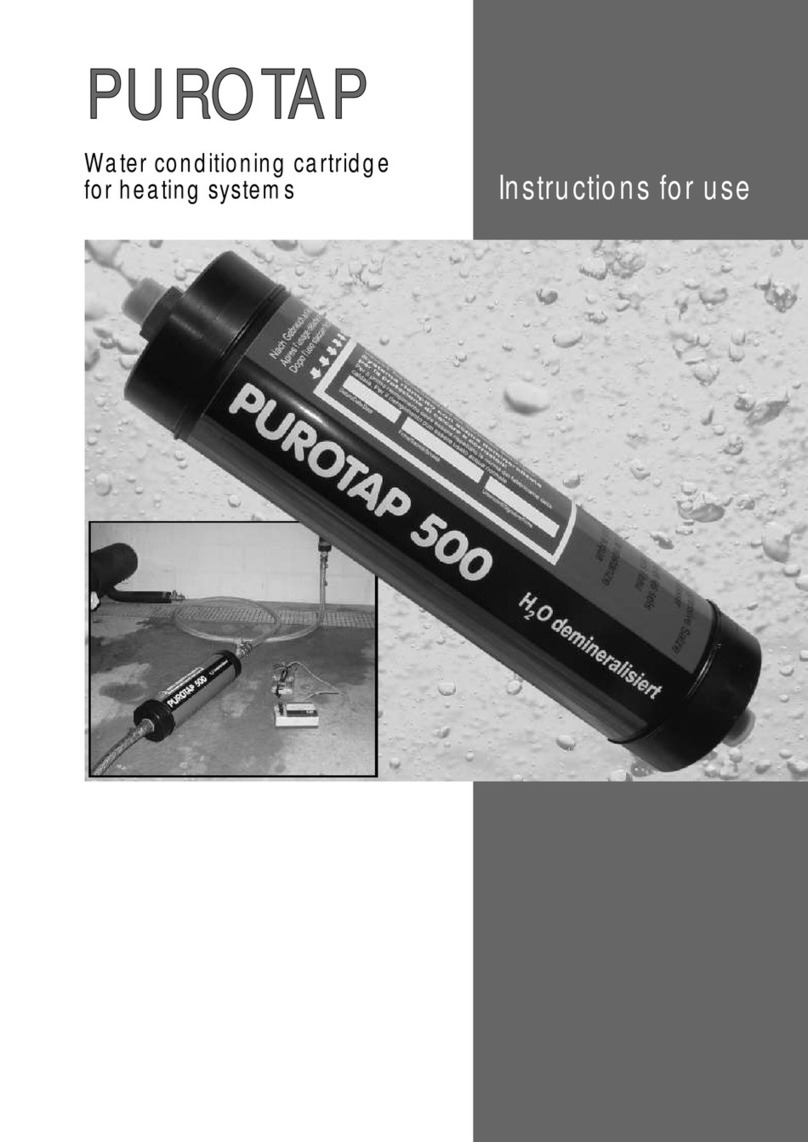 elysator PUROTAP 500 Instructions for use