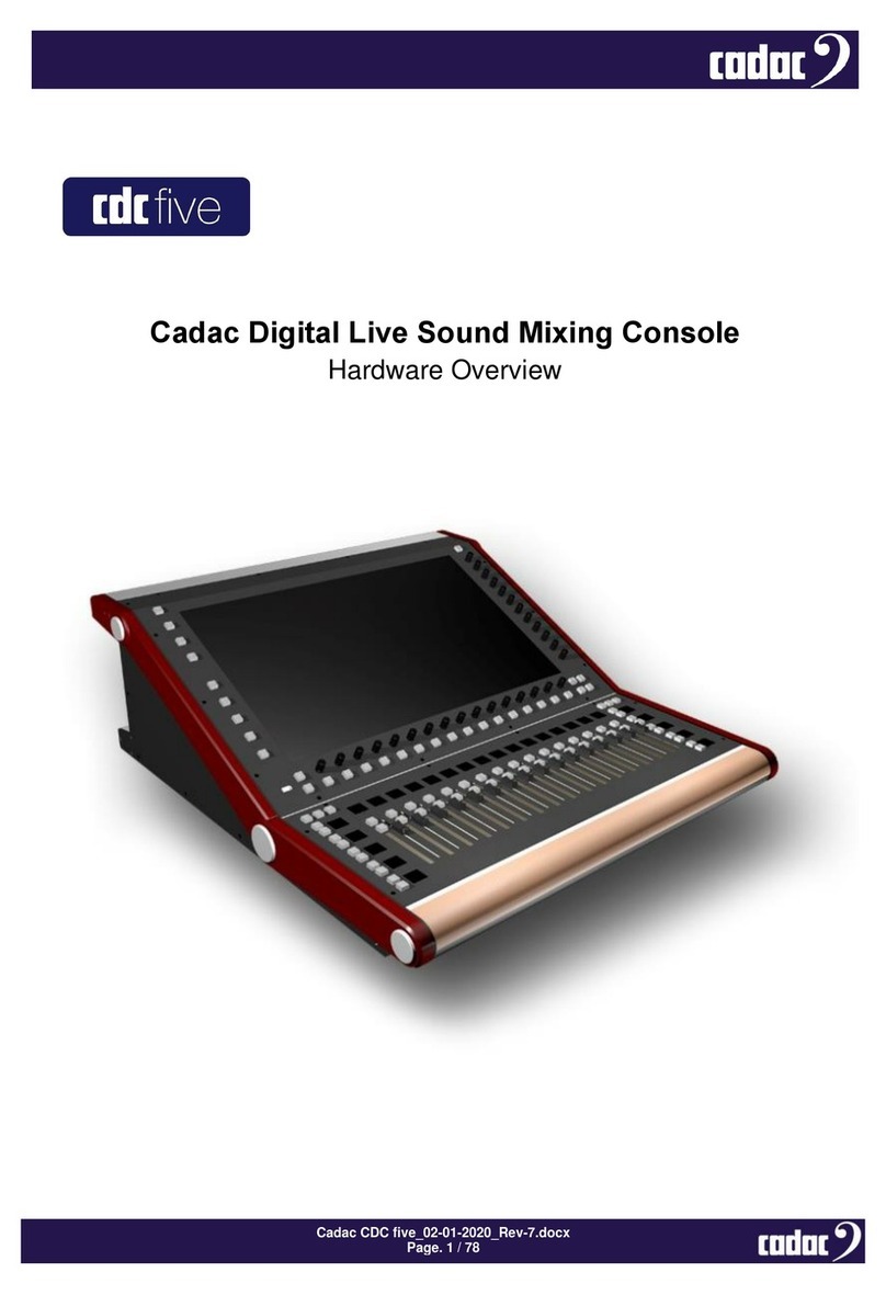Cadac CDC FIVE Hardware overview