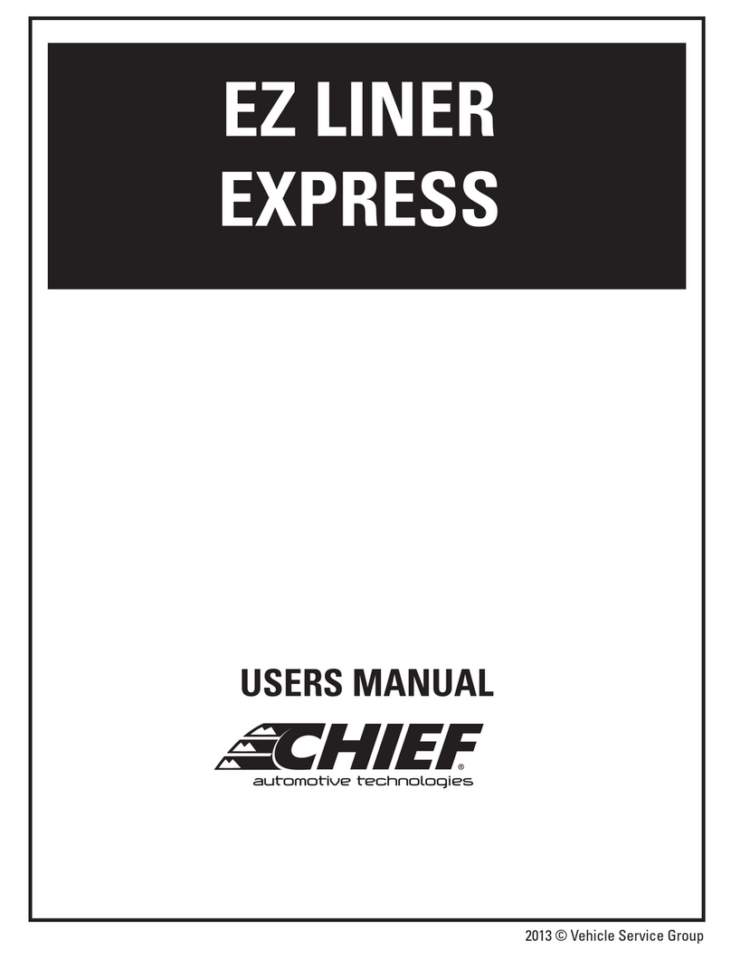 CHIEF EZ LINER EXPRESS user manual