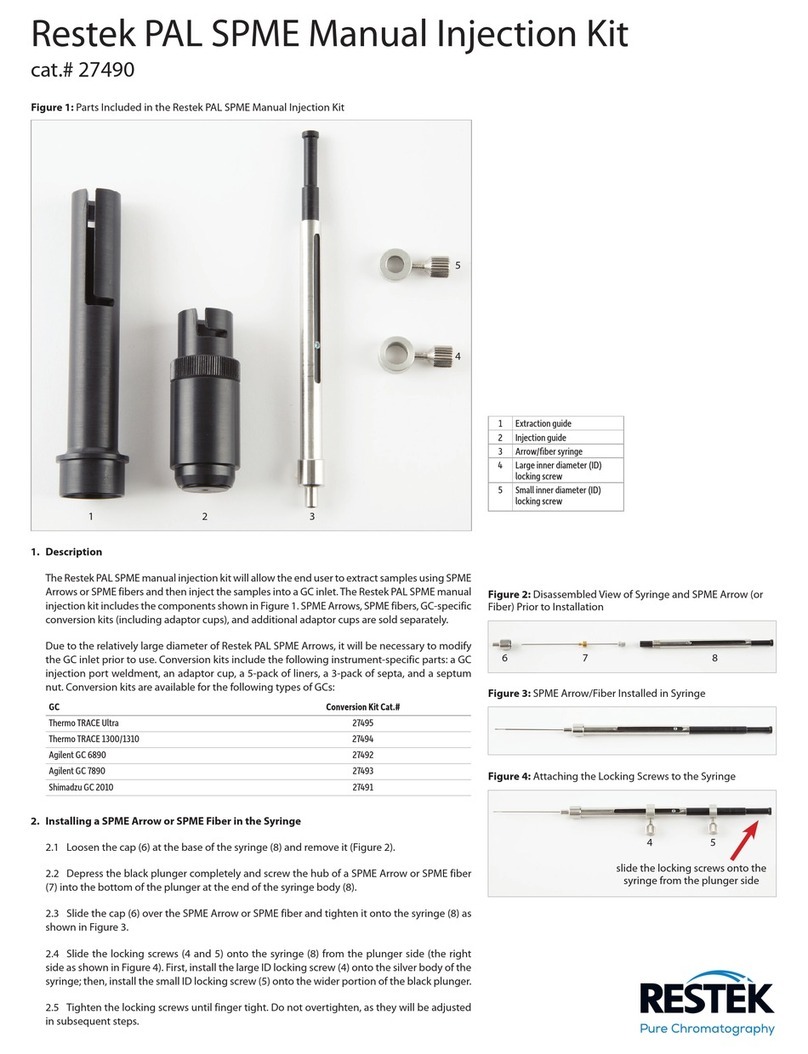 Restek 27490 manual