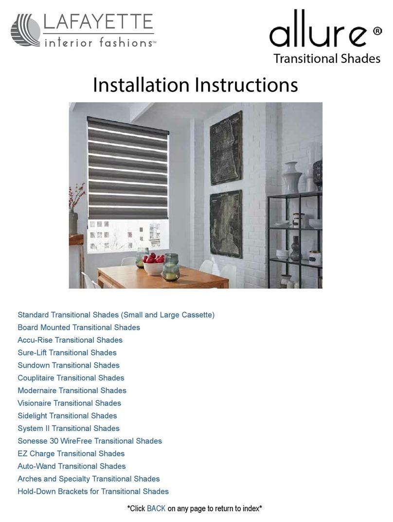 Lafayette Allure Series installation instructions Lafayette Allure Series installation instructions