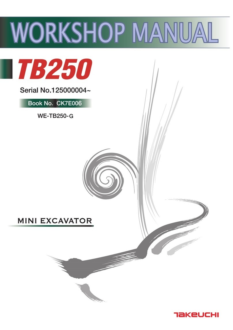 Takeuchi TB 250 Instruction manual