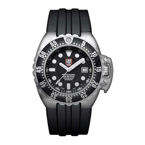 Luminox Deep dive 1500 series User manual